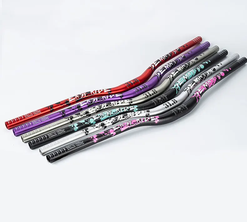 SEMAT Fahrradvorbau aus Aluminiumlegierung, 35-55 mm Höhe, 720/780 mm Länge, 31,8 mm Klemmdurchmesser, 6 ° Höhenlage 9 ° Sweep für MTB & Rennrad – Leichtgewichtig – Detail 12