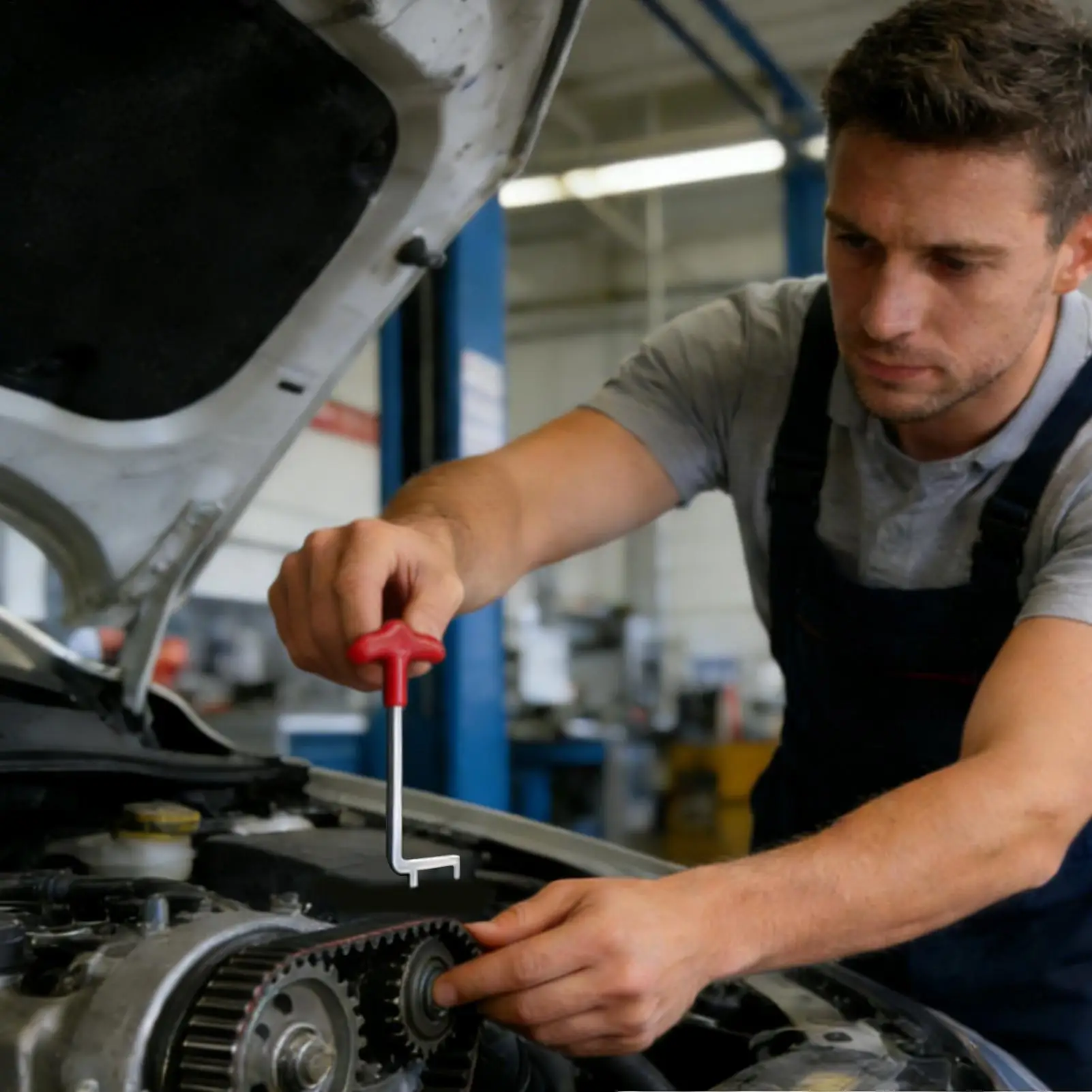 

Для Citroën набор инструментов для синхронизации, стальной измерительный прибор со шкалой, 3-х шт., инструмент для ремня ГРМ для 1,0 1,2 л, для автомобиля