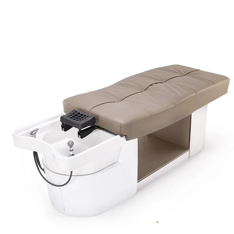 Ceramic basin Thai shampoo bed full lying massage