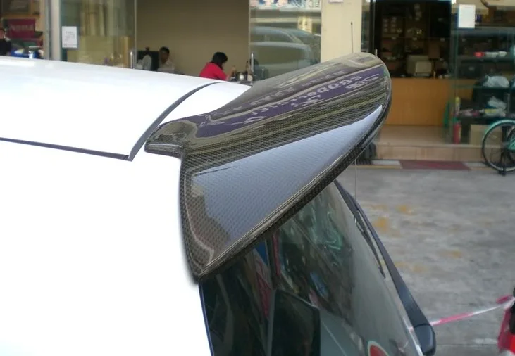 

Carbon Fiber Rear Trunk Wing Boot Spoiler Car-Styling Accessories Fit for Honda Jazz/Fit 2006 SPON Style