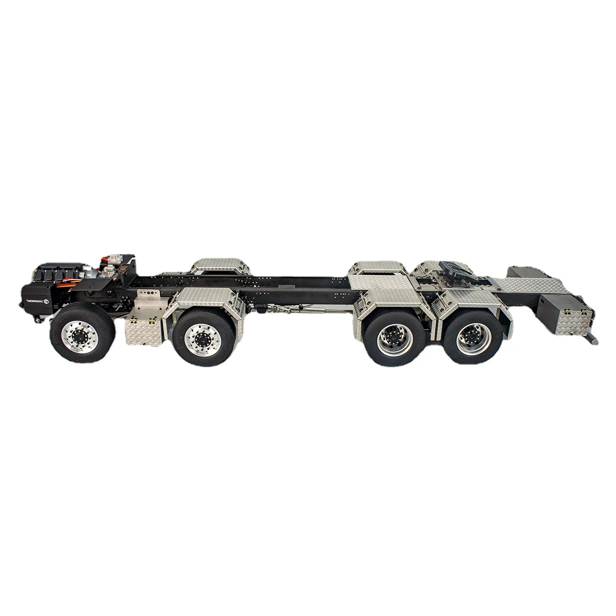 F1650 Truck Mounted Crane 8x4 Metal Chassis Accessories Suitable for Tamiya Tractor Model Toy Two Speed Gearbox