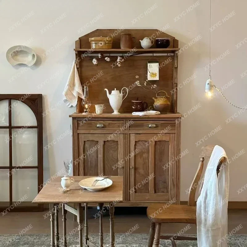 

A coffee dining side Nanhai medieval storage dishes photography decorative cabinet