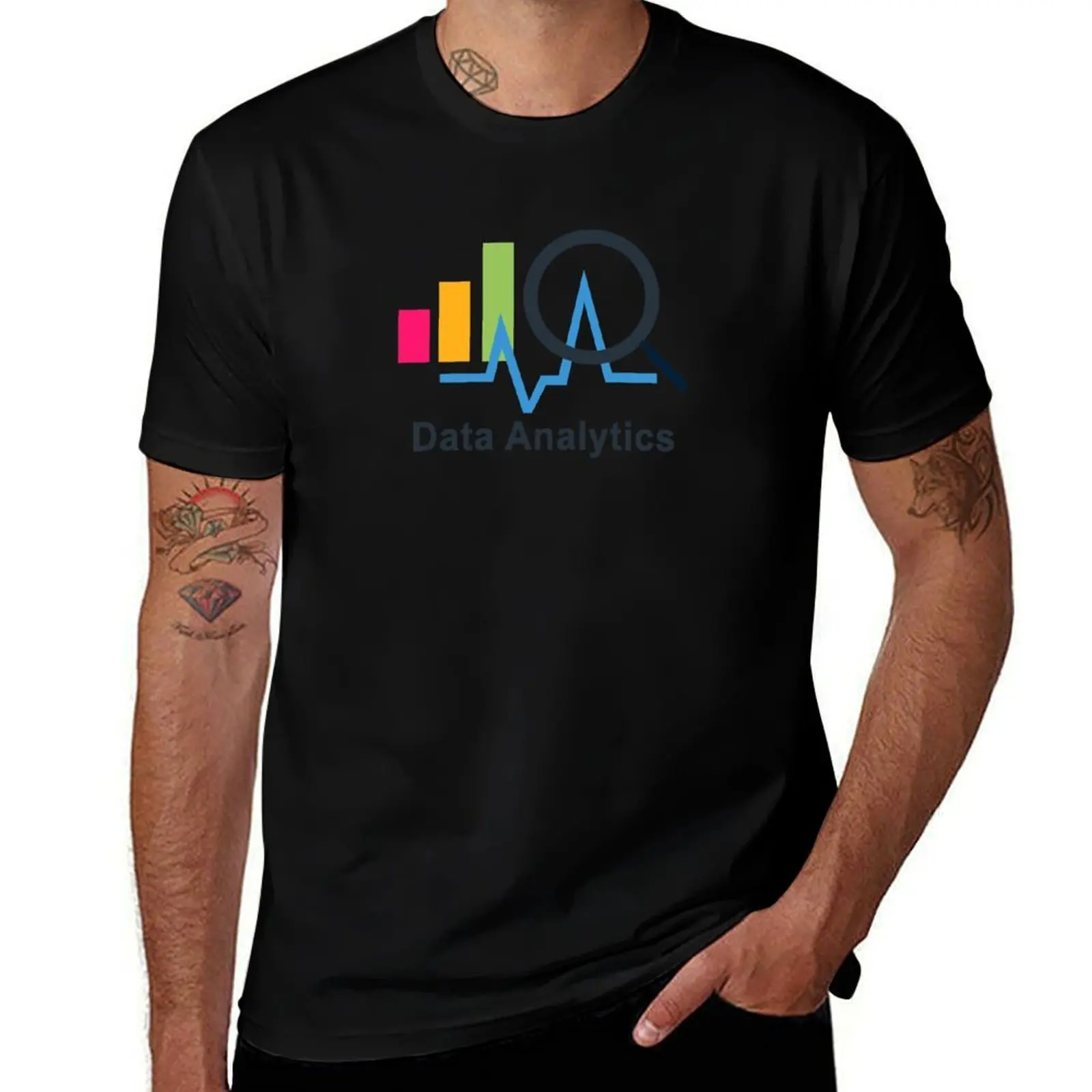 Data Analytics T-Shirt Standard Fit Solid Tee Shirt