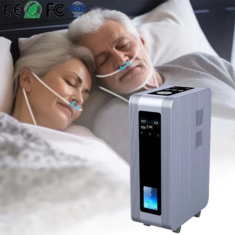 SPE PEM Hydrogen Inhalation Machine 3000ml Electrolysis Hydrogen Therapy Browns Gas Generator High Flow Hydrogen Inhalar