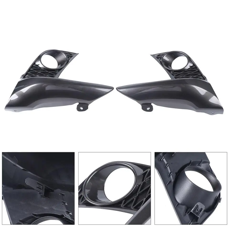 ل 2014 2015 2016 2017 لكزس Ct200H F-Sport زوج أضواء الضباب يغطي مصابيح القيادة المصد الأمامي مصابيح غطاء الحواف الشوايات الأصلية