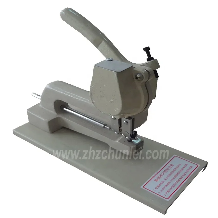 

manual paper bag eyele punching machine