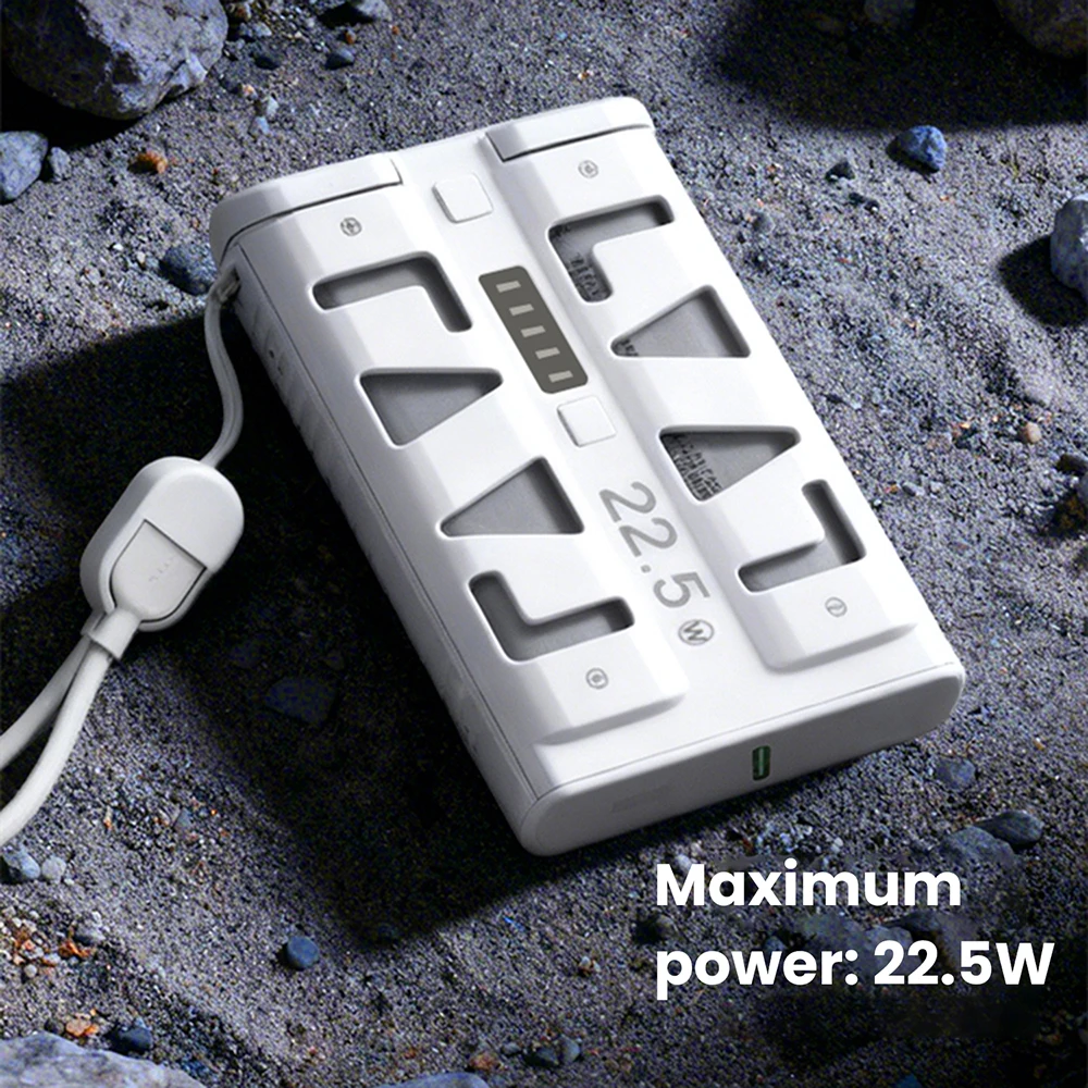 2x 21700 Akku-Powerbank DIY-Gehäuse 22,5W Typ-C Schnellladung Dual-Modus Niedrigstrom-Akkubox Hochkapazitäts-Powerbank – Detail 2