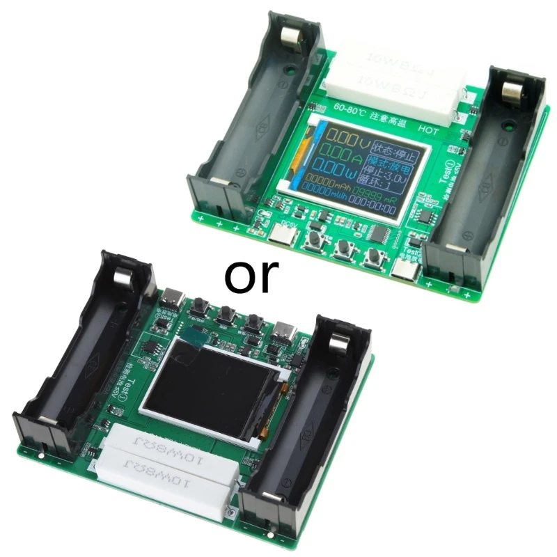 

18650 Lithium-Battery Capacity Tester Module-High Precision-LCD Digital Display True-Capacity Module-MaH-mwH Measurement