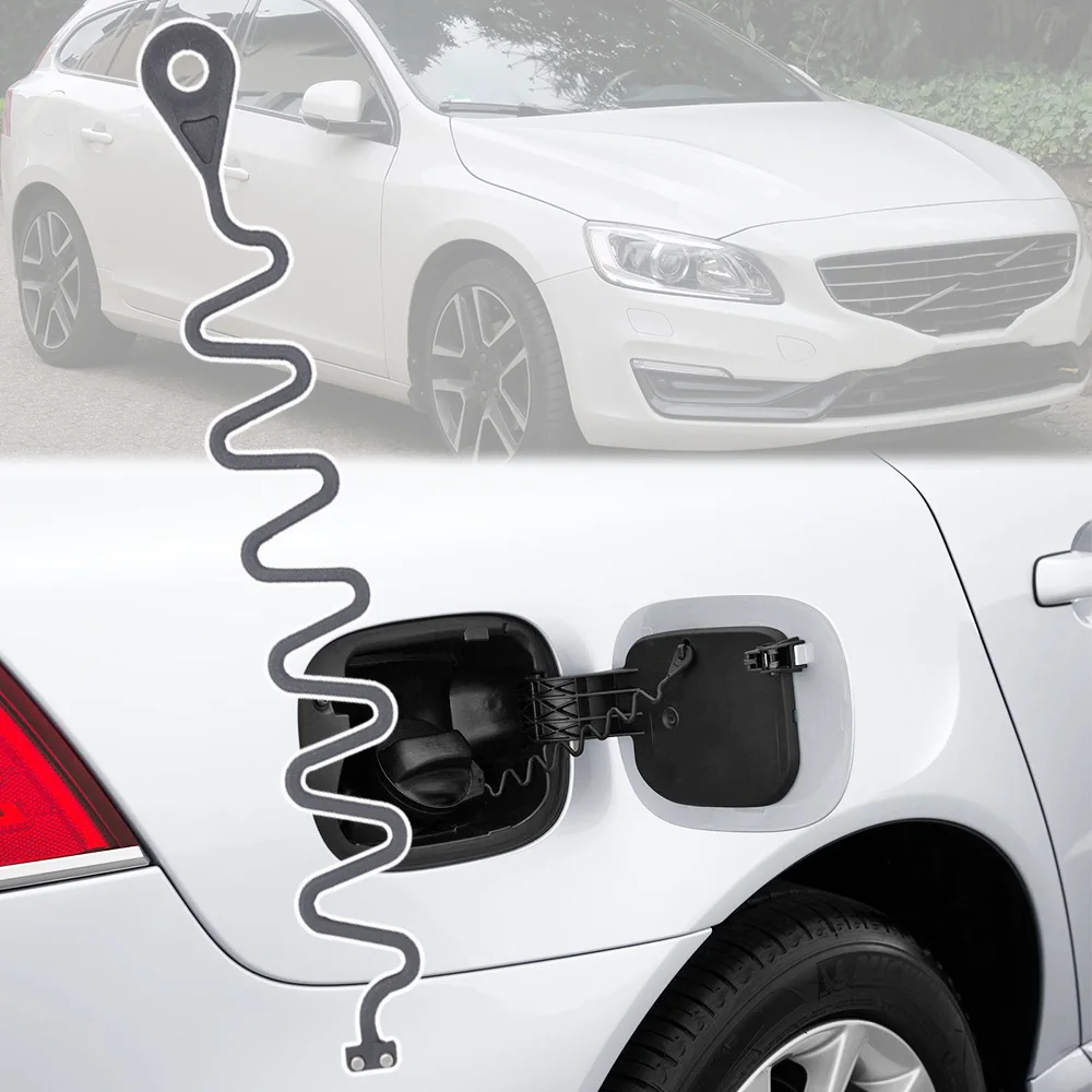 

Car Fuel Tank Gas Cap Line Cable Rope Ring Petrol Tether Band For Volvo V60 2010 2011 2012 2013 2014 2015 2016 2017 2018