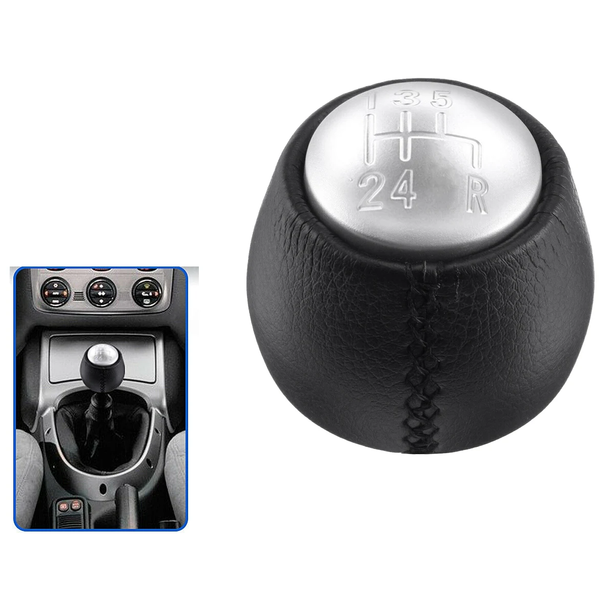 5 Speed Gear Shift Knob Shifter Lever for 147 1.9 735317144