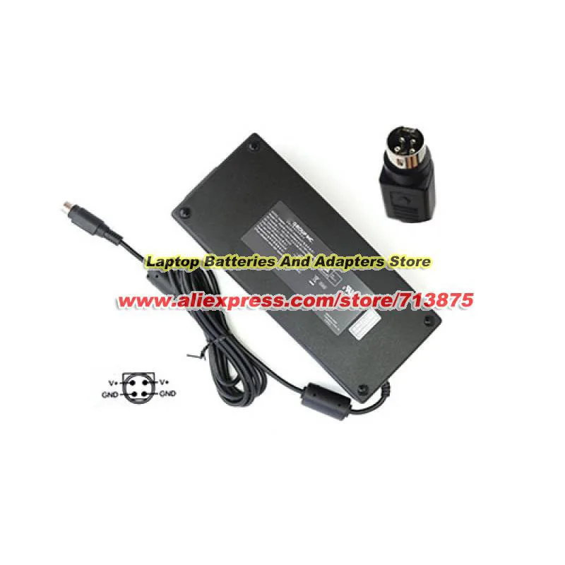 Genuine FSP180-AKAM1 AC Adapter for FSP 28V 6.42A 180W 9NA1801700 Charger for Medical Electrical Round with 4 Pins Power Supply