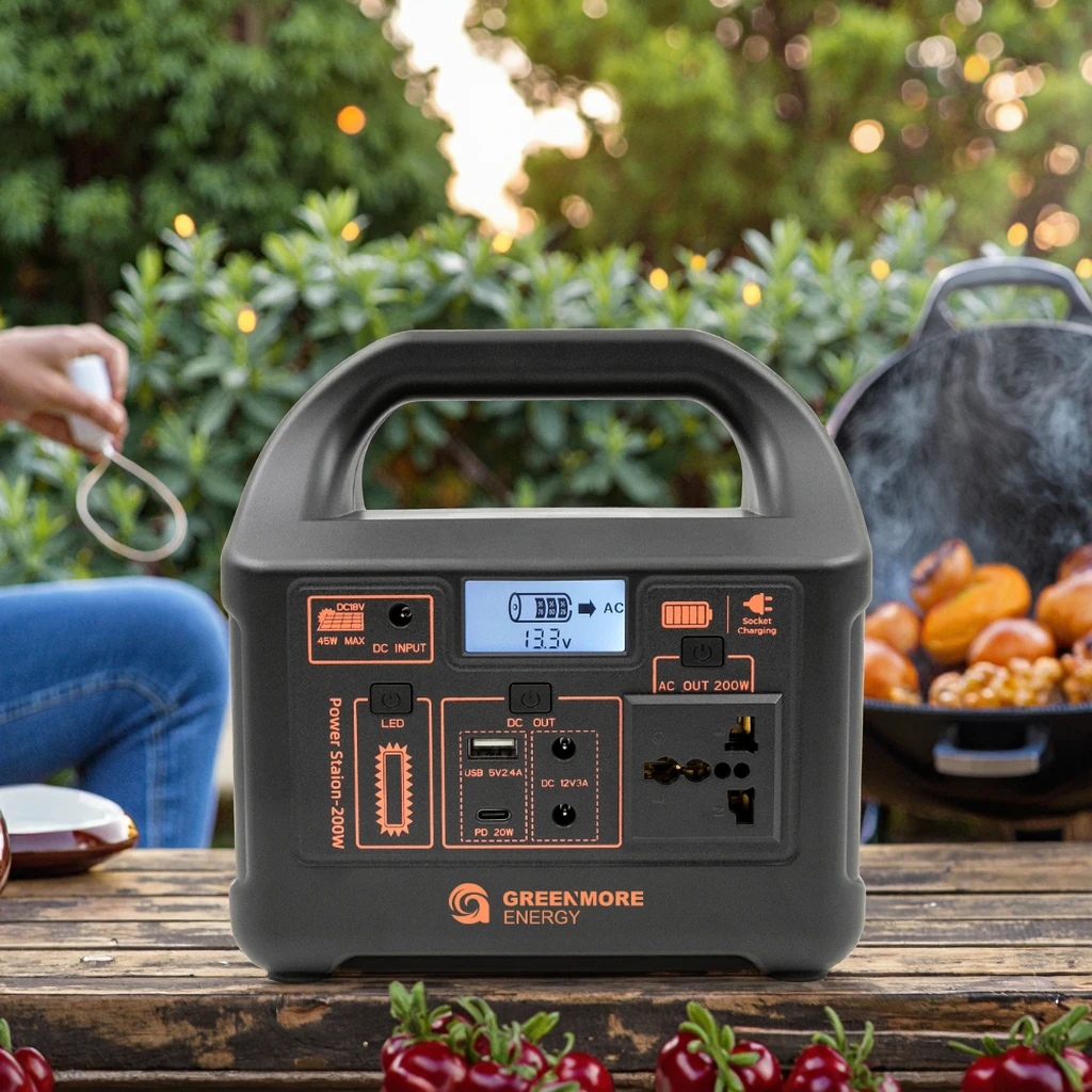 Outdoor Portable Energy Backup Power Recharge Electric Mini Lifepo4 Silent Portable Solar Generator Power Station