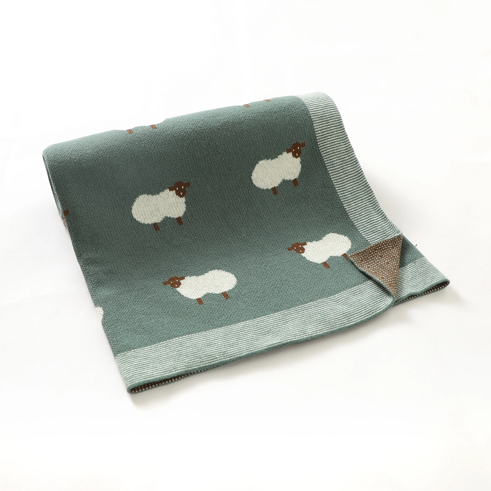 Mantas para bebé recién nacido, tejido de algodón transpirable, cesta para cochecito de niños y niñas, edredones móviles para cuna de 100x80cm para niños pequeños