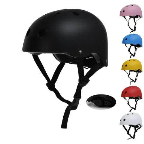 Casco de ventilación para niños y adultos, resistencia al impacto al aire libre para bicicleta, ciclismo, escalada en roca, patinaje sobre ruedas