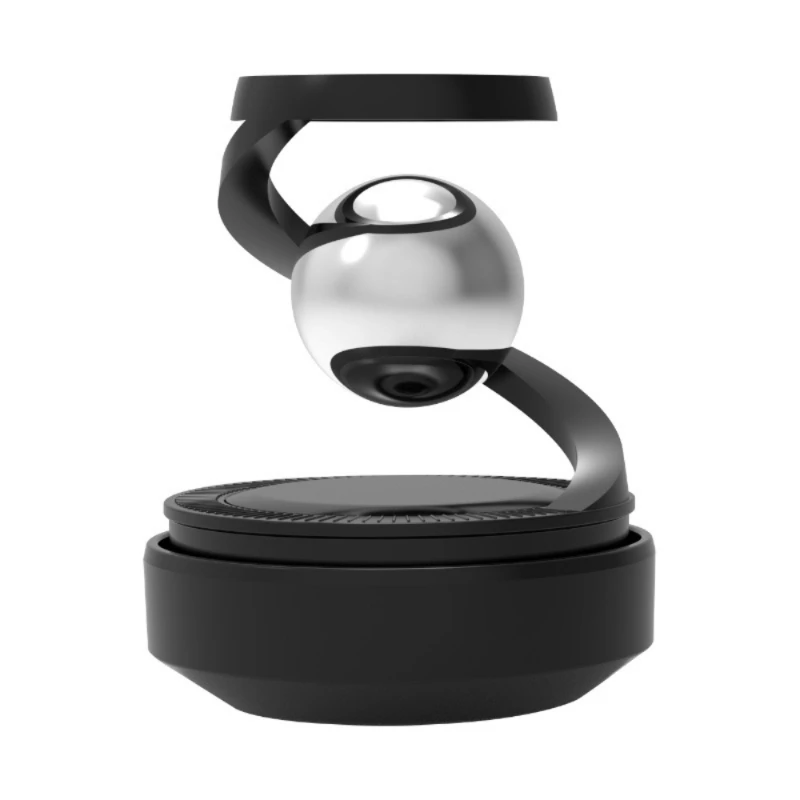 موزع روائح العلاج العطري للسيارة بالطاقة الشمسية البيئية مع شحن USB، تصميم دوار للبلسم والأجهزة اللوحية والعصي وعطر طويل الأمد، داشب #4