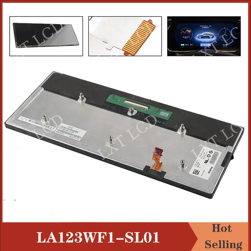Оригинальный новый 12,3-дюймовый ЖК-дисплей LA123WF1(SL)(01) LA123WF1-SL01 для приборной панели автомобилей Tesla Model S и Model X 2017-2021 годов выпуска