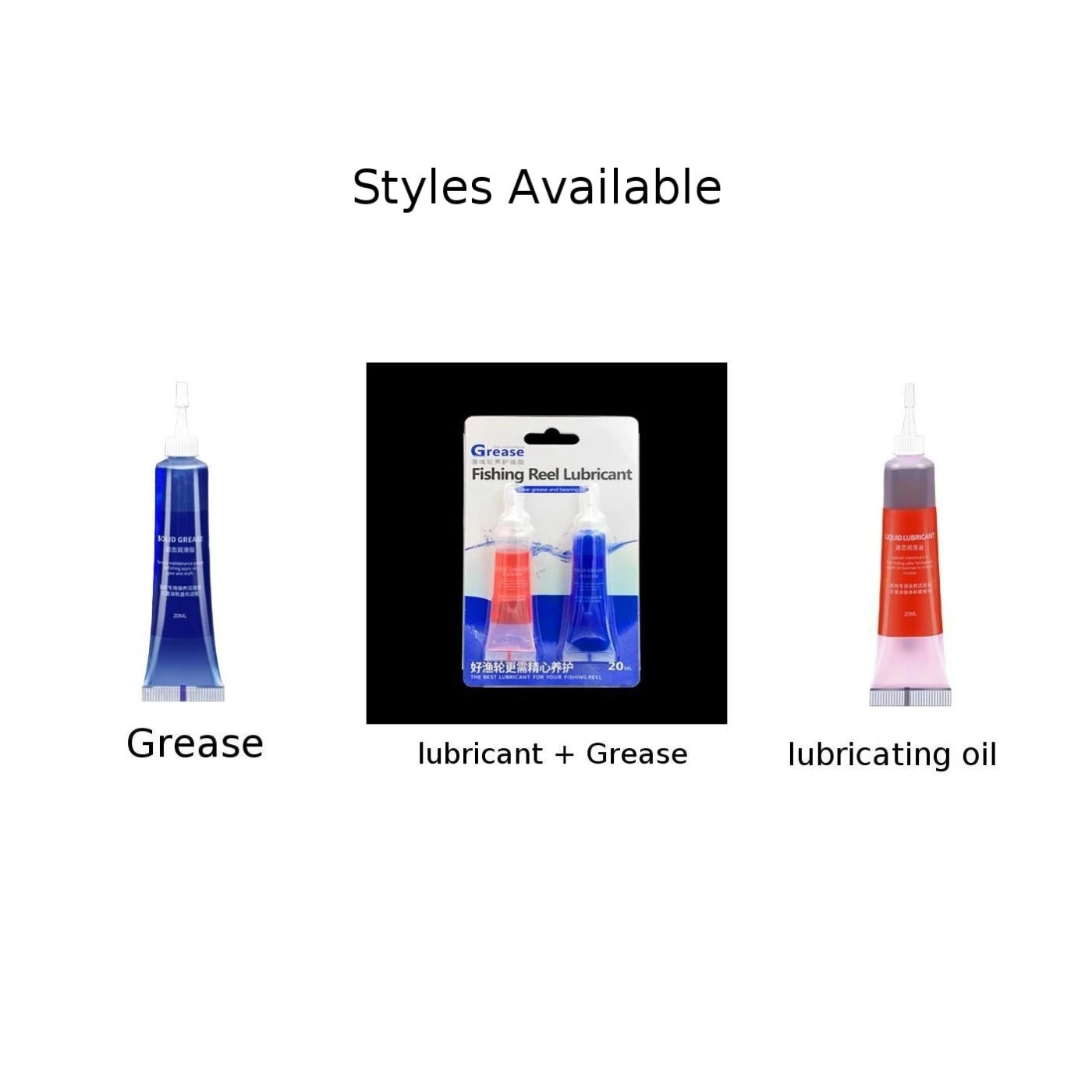 1/2pcs Fishing Reel Protective Grease Lubricant Oil For Combo Kit Fishing Reel Maintenance Oil Tackle Fishing Tool