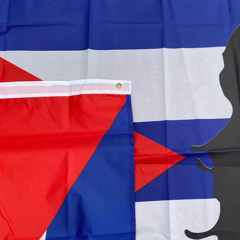 aerlxembrae 3x5ft Polyester cuba Flag    cuba revolution hero EI CHE Ernesto Guevara Flag