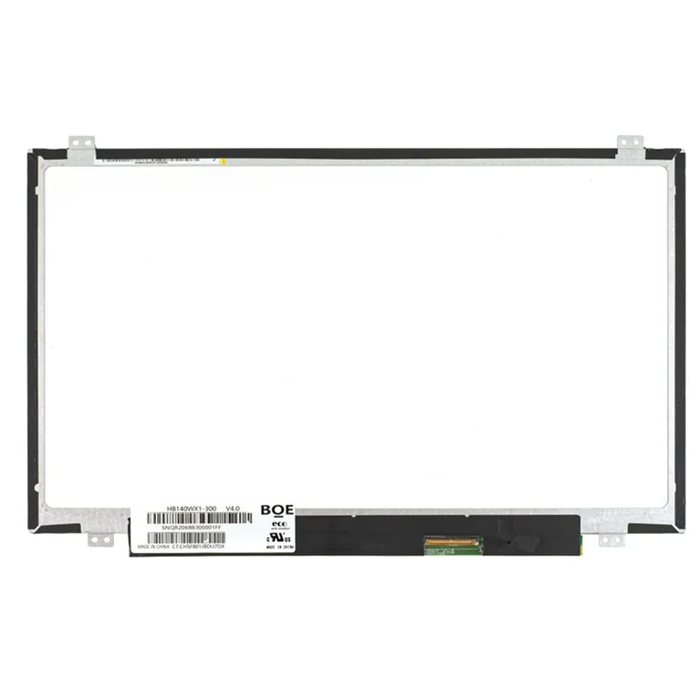 14'' Laptop LCD Screen HD Matrix HB140WX1-300 B140XTN02.3 B140XTN03.0 HB140WX1-400 HB140WX1-500 LP140WH2 TL S1 HB140WX1-600