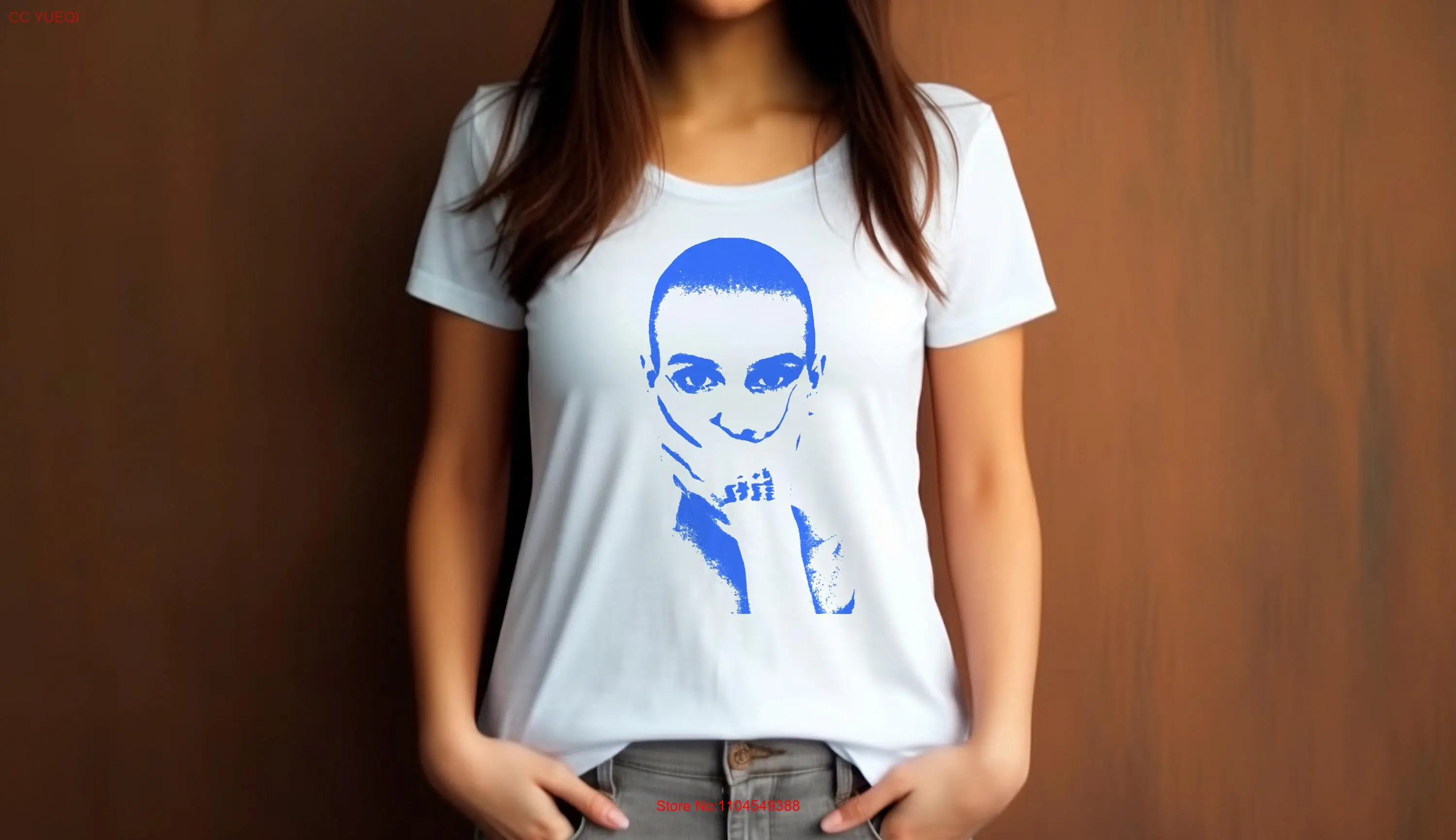 

Хлопковая футболка sinead o'Connor, одежда с круглым вырезом, длинными или короткими рукавами