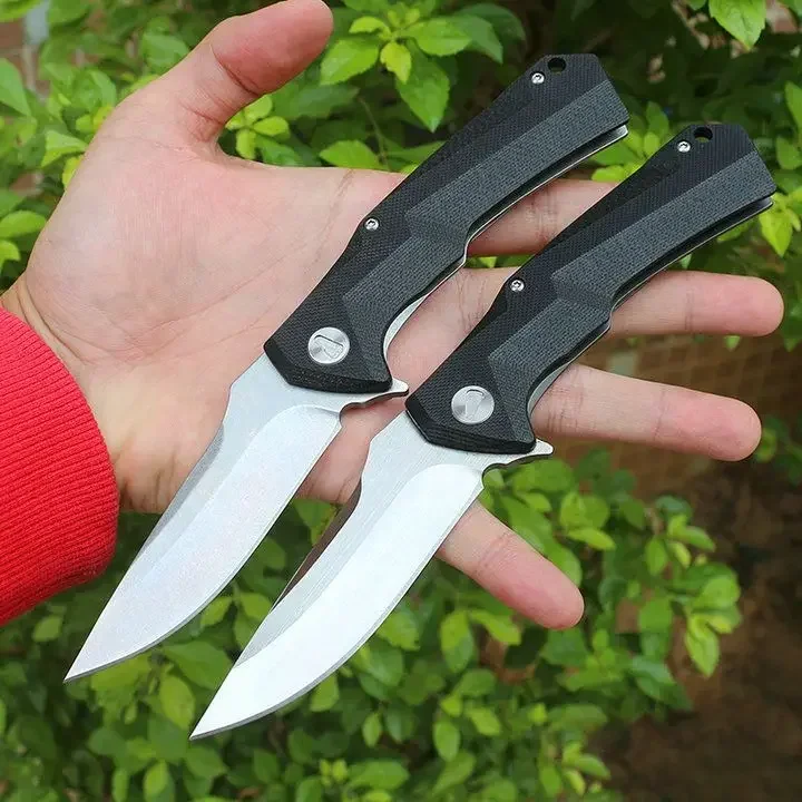 CRK Taoist Priest Pocket Folding Knife 8CR13MOV Blade G10 Handle Tactical Rescue Hunting Fishing EDC Survival Tool Knives