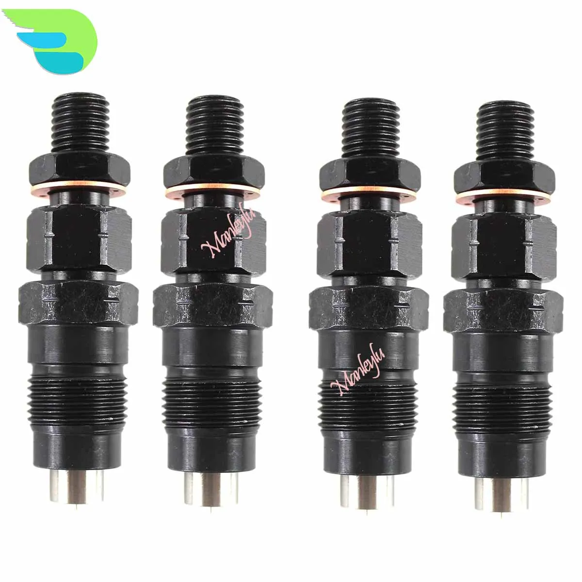 4PCS Fuel Injectors for Mitsubishi D56T MD196607 L400 L300 L200 pajero K34T K74T P15V 2.5 TD 105148-1311 9430610179