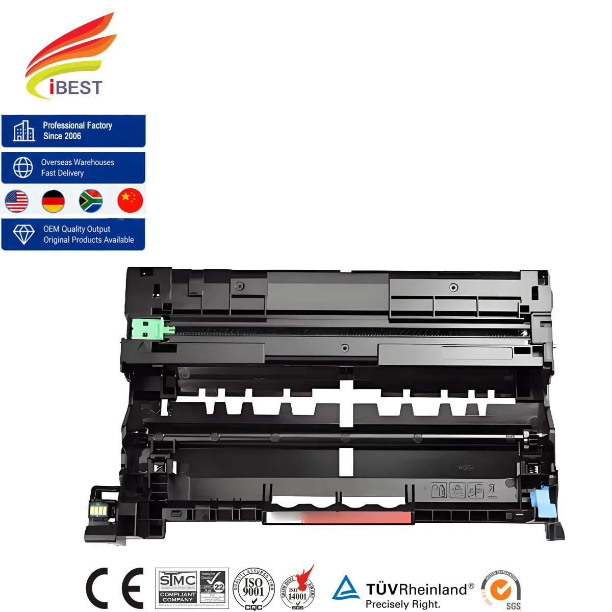IBEST Compatible Brother DR3625 Drum Unit Compatible for Brother HL-L5228DW HL-L5218DN HL-L6418DW MFC-L5718DN Drum Cartridge