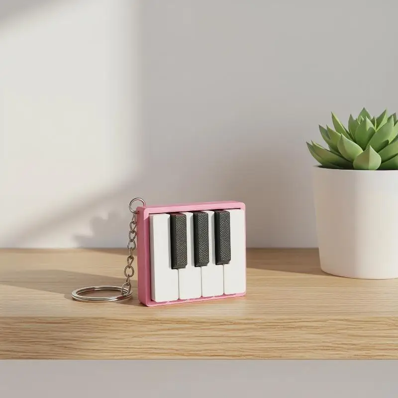 3D Printed PLA Piano Keyboard Clicker Press-Type Relax Fidget Decompression Button Finger Clicker Toys Stress Relief Fidget Gift