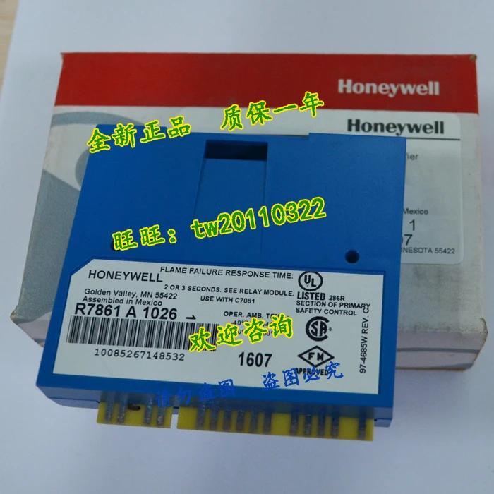 [Genuine Guarantee] R7861A1026 Honeywell Flame Controller