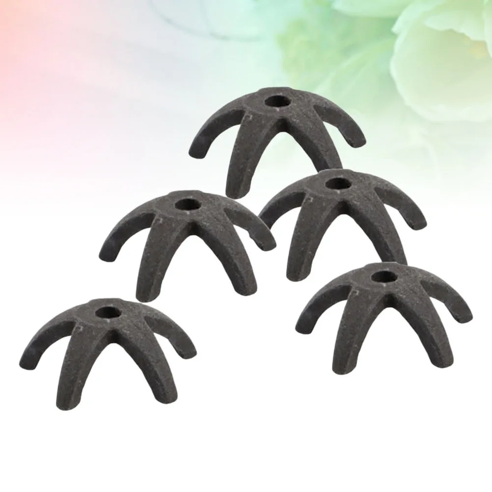 

5Pcs Fish Tank Star Decor Pottery Aquarium Shrimp Habitat Resting Hiding Props Fish Tank Habitat Star Decor