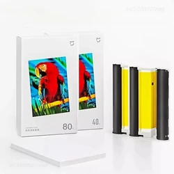 Original 6 Inches Mijia Photo Printing Paper for Mijia Mi Photo Printer Photo Printer 1S Exclusive 40Pcs/80Pcs New