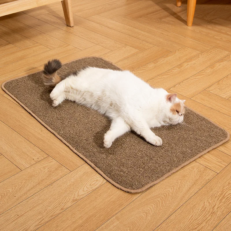 Cat scratching board integrated non-shedding anti-scratch wear-resistant non-sisal cat cage mat pet mat cat sleeping mat