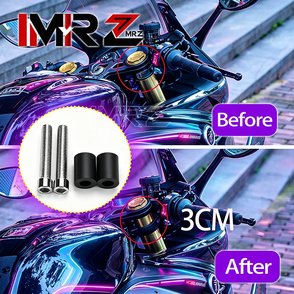 NEW For VOGE RR660S RR660 RR 660 S 660S RR660 S Motorcycles Accessories CNC Aluminum Lowering Handle Riser kit Handlebar Parts