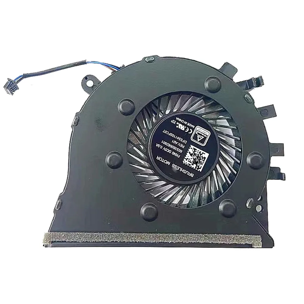 Laptop CPU FAN For HP 470 G7 17-BY0000 17-CA0000 17G-CR 17Q-CS L22529-001 DFS541105FC0T-FKN0 6033B0062601 DC5V 0.5A