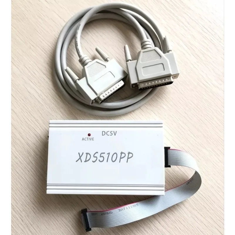 XDS510PP Parallel Port Emulator DSP Programming Reader Writer Fits TMS320F240PQ F206 F241 F243 For Industrial Circuit Debugging