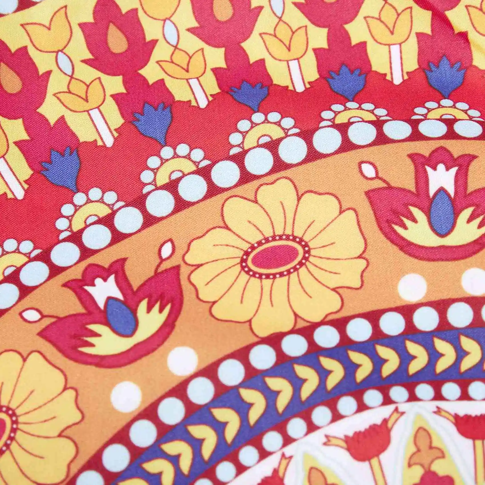 ELEG-2X Indian Mandala Floor Pillows Round Bohemian Cushion Cushions Pillows Cover Case 13