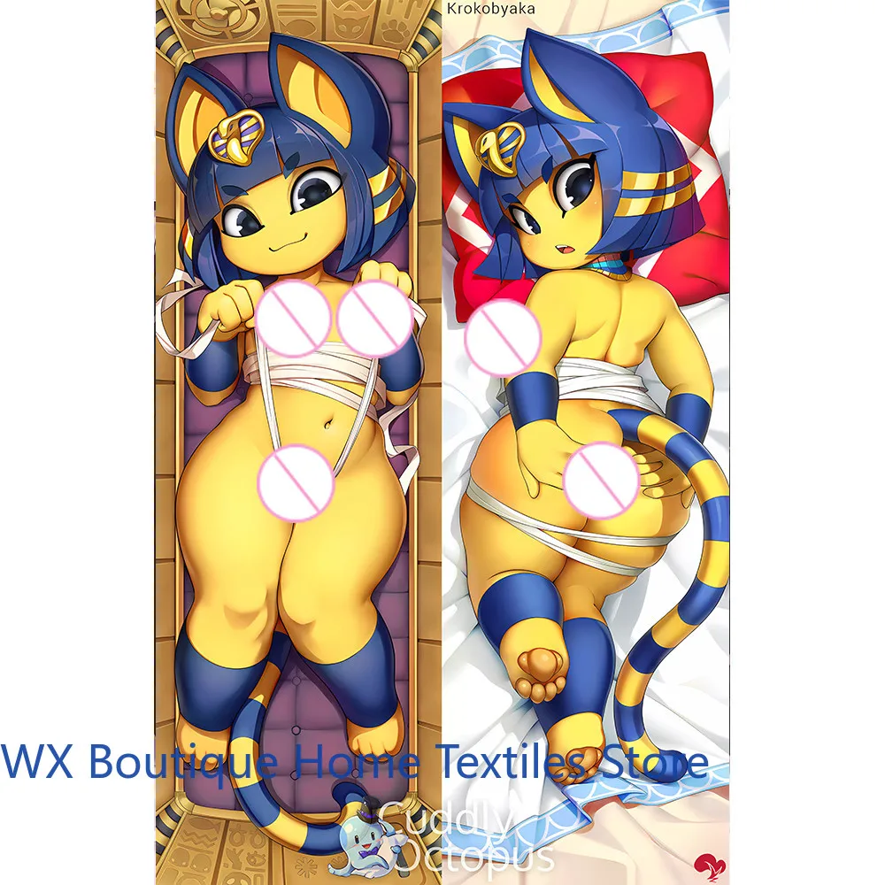 

Dakimakura Anime Body Pillow Cover for ankha (animal crossing) Pillow Case