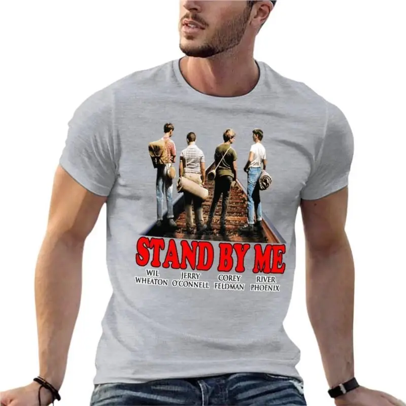 Stand By Me 1980S Comedy Film Oversized Tshirt Summer Mens Clothing Short Sleeve Streetwear Plus Size Top Tee