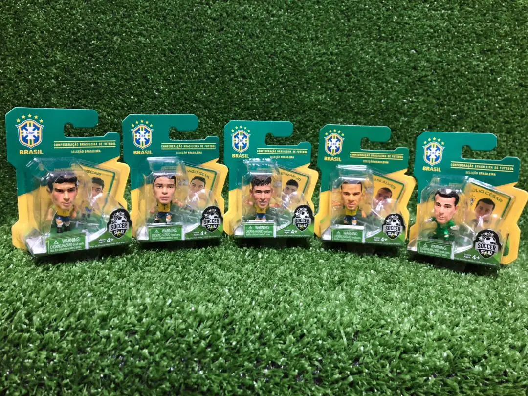 Genuine Soccerstarz Soccer Star Figures Model Deutscher Neuer Neymar Football Player Ornament Collection Gift