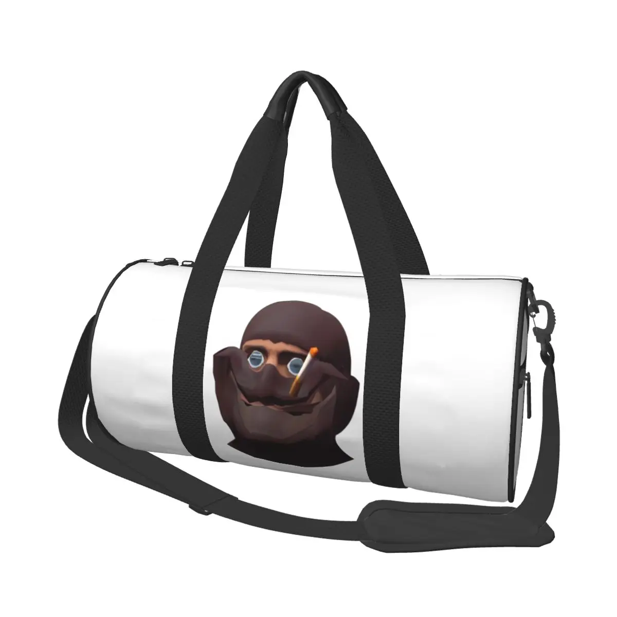 

Team Fortress 2 TF2 Spy Gmod Face Funny Meme Red Large Duffle Gym Bag Multi-Functional Duffle Travel Bags Handbags Fitness bag