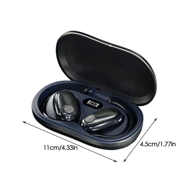 تشغيل سماعات الأذن سماعات لاسلكية مع خطافات الأذن إلغاء الضوضاء تشغيل سماعات مقاومة للماء سماعات أذن رياضية للتمرين G