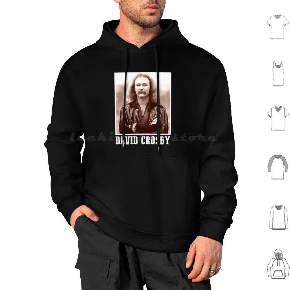 Remember My Name Crosby Hoodie cotton Long Sleeve David Crosby Folk American Crosby Stills Nash Ginger Songwriter