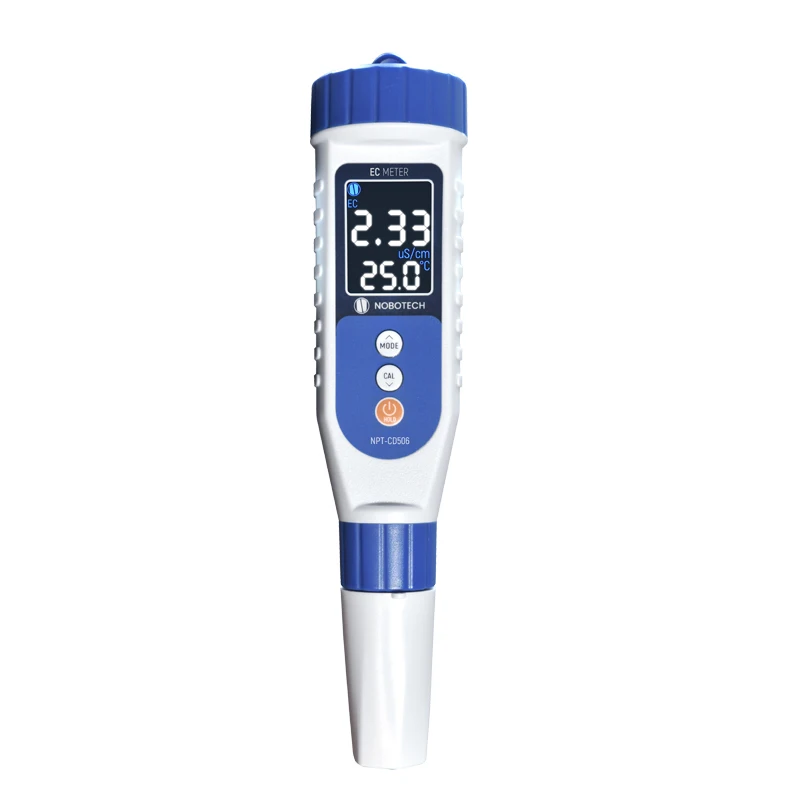 

Nobotech NPT-CD506 Pen-type Conductivity Tester Electrical Conductivity Meter for Drinking Water PH Meters OEM Customizable