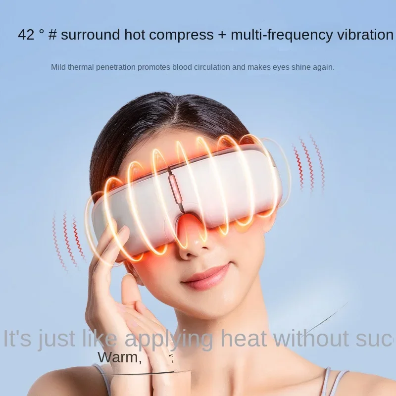 Eye massager eye massager household Bluetooth intelligent heating steam eye mask