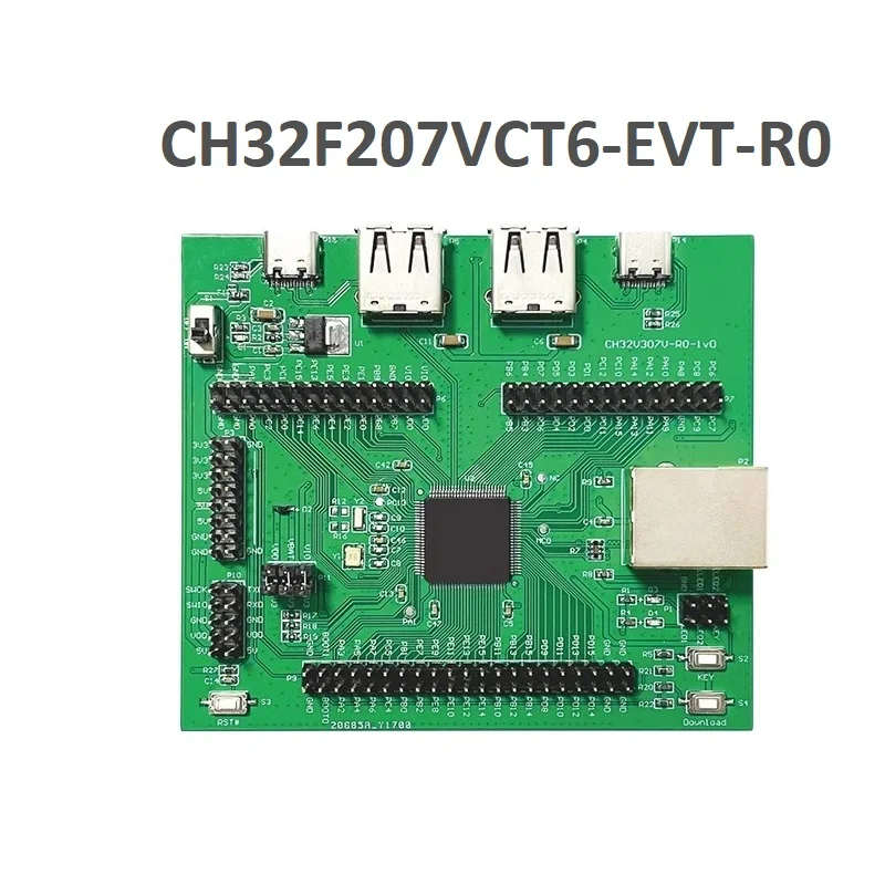 CH32F207 Development Board 1GMAC 10MPHY CH32F207VCT6-EVT Core Evaluation Board