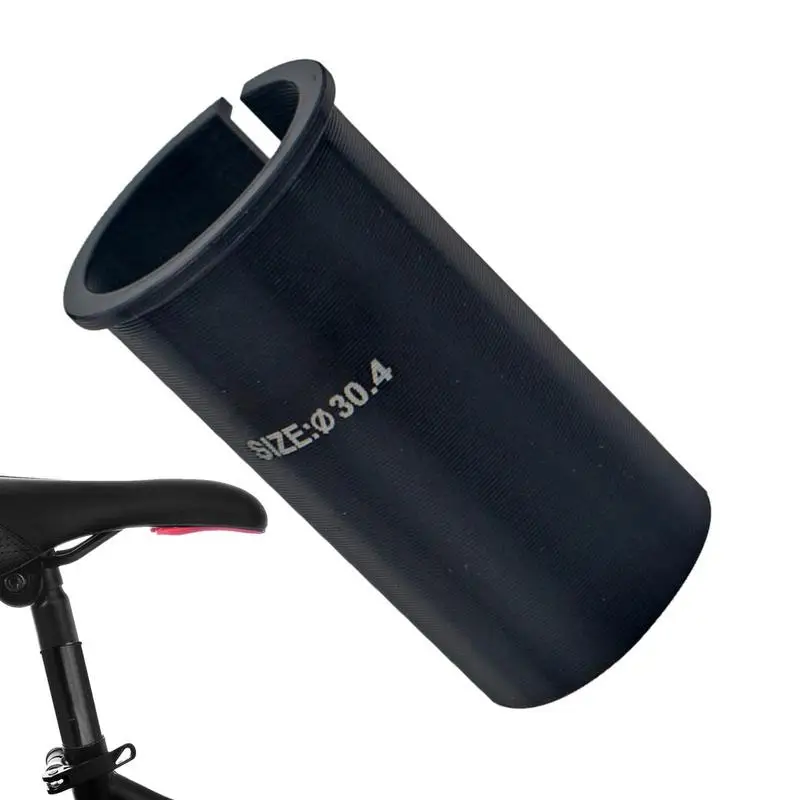 Manga de tija de sillín de bicicleta, adaptador de tija de sillín de Metal, aleación de aluminio, manga reductora de 60mm de largo, adaptador de tubo de tija de sillín para bicicleta