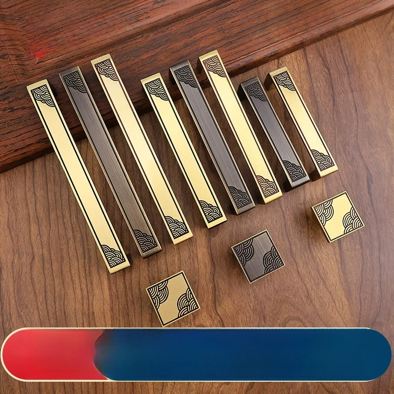 New Chinese Style Cabinet Handle High Quality Drawer Pulls for Wardrobe Furniture