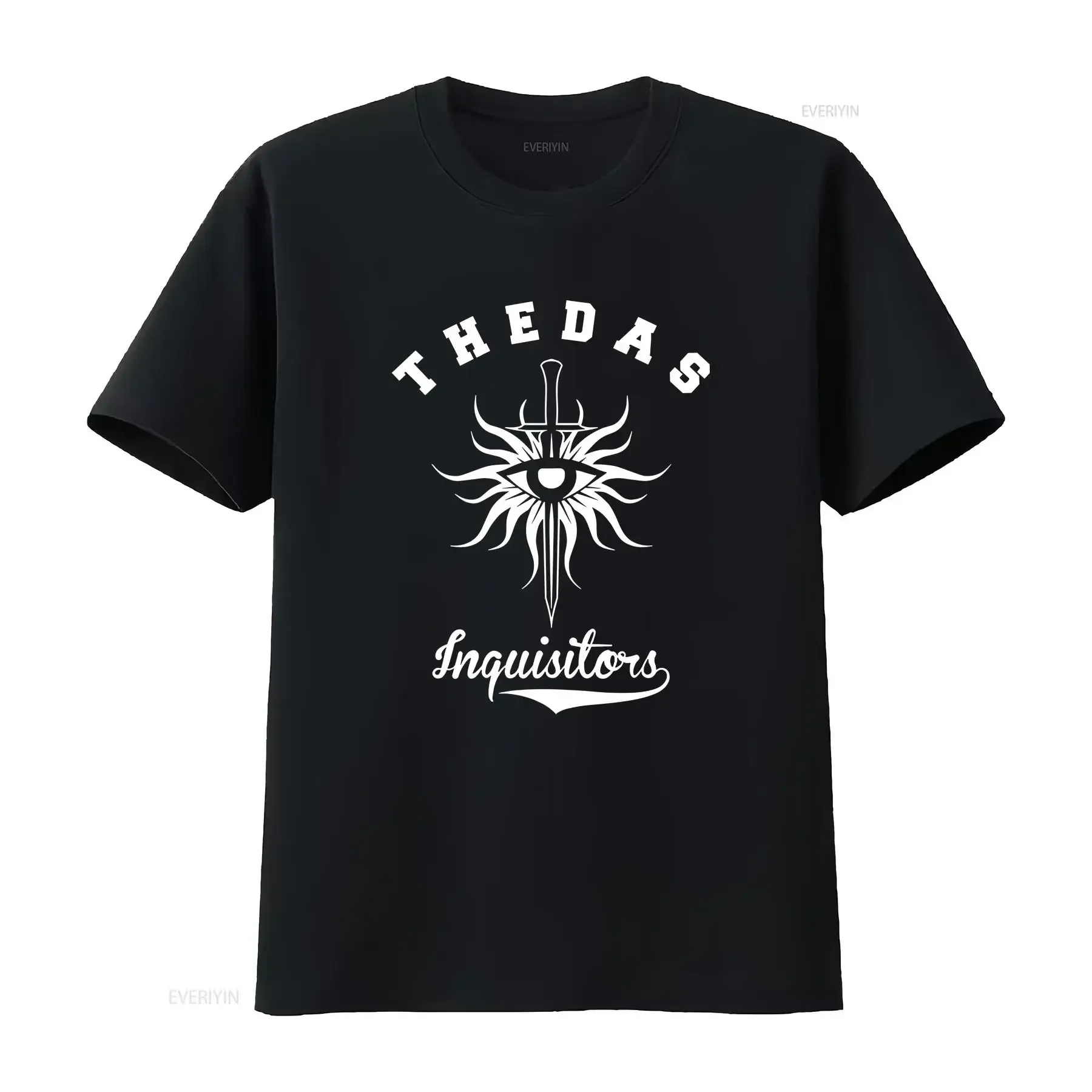 

Thedas Inquisitors Graphic T-Shirt Cotton Short Sleeve Crew Neck Tee For Men
