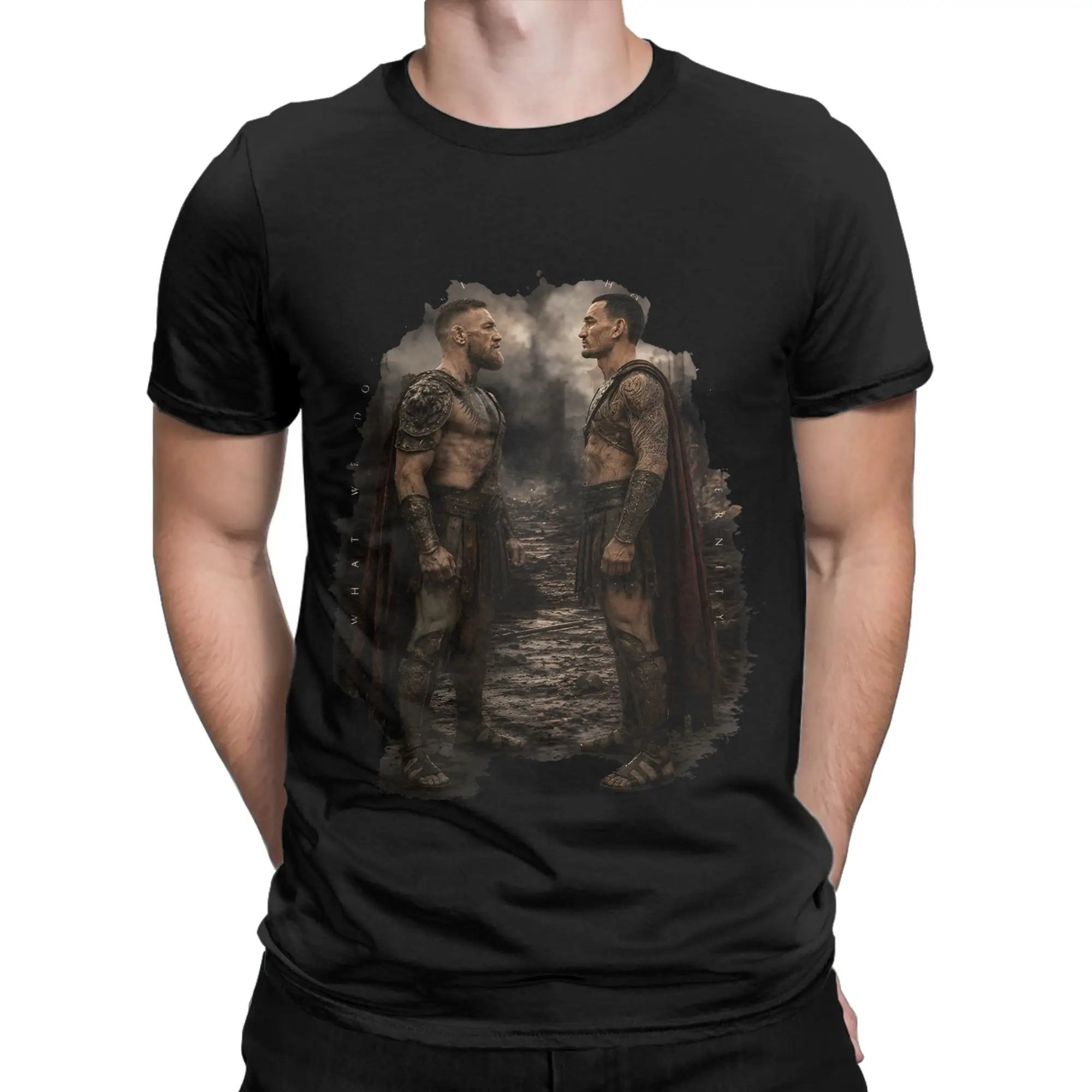 Maxs Holloways vs Conors McGregors Merch Unisex T Shirts 100% Cotton Tee New Arrival  T-shirt Clothing