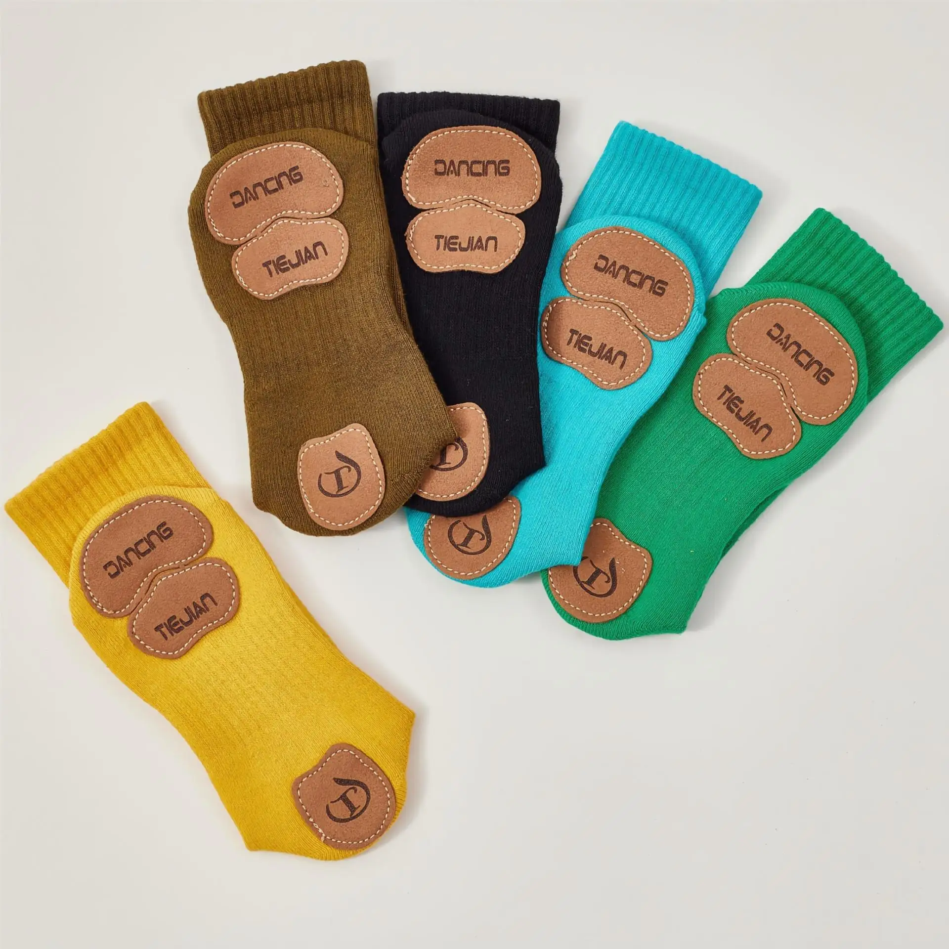 Ballet Adult Non-slip Socks Yoga Mid-tube Practice Socks Dance Modern Dance Socks Women